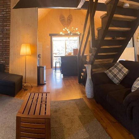 Le Jazz- Chalet Rustique/Chic Avec Spa Notre-Dame-Des-Bois Luaran gambar