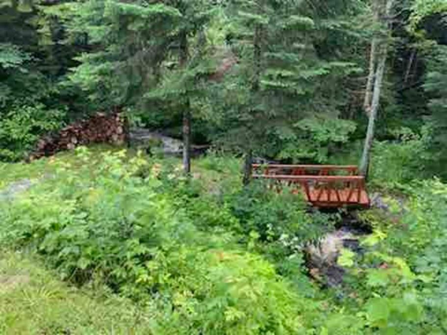Le Jazz- Chalet Rustique/Chic Avec Spa Notre-Dame-Des-Bois Luaran gambar