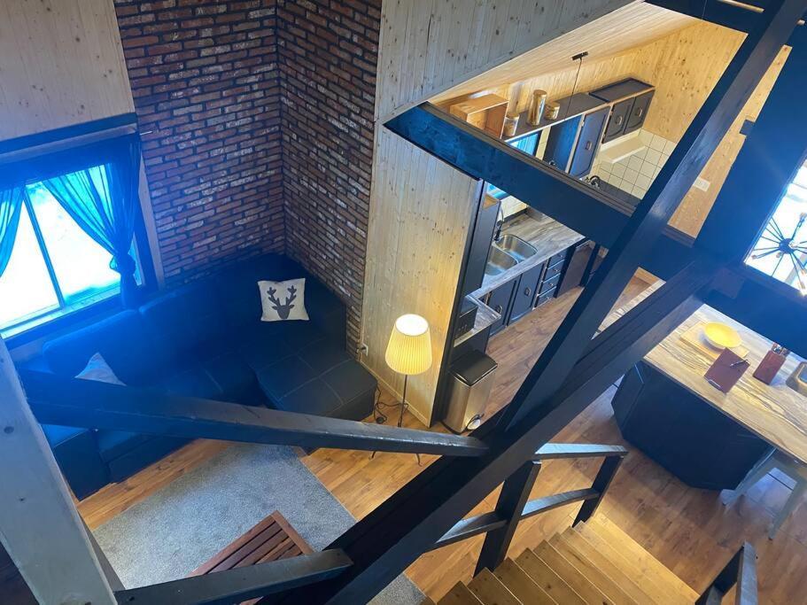 Le Jazz- Chalet Rustique/Chic Avec Spa Notre-Dame-Des-Bois Luaran gambar